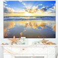thumbnail image 1 of Design Art - Blue Sky and Clouds Mirrored in Sea, 1 of 5