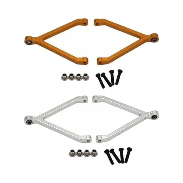 4x Metal 1:24^Escala}} FCX24 Repuestos para Vehículo RC Accesorios de Bricolaje Plata dorada