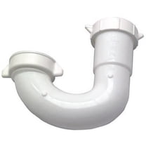 Plumb Shop Div Brasscraft 829104 Master Plumber 1.25 in. Master Plumber White Plastic Lavatory Drain J Bend
