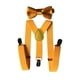 thumbnail image 2 of Tirantes para Hombre Yinane Pajarita en forma de Y Naranja Ajustables, 2 of 8