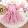 thumbnail image 2 of TIWEKE Robes pour Filles Robe d'Été 2024 Jupe pour Enfants Robe de Fée Bao Peng Ensemble Ludique et à la Mode pour Jeunes Filles de 8-9 Ans, 2 of 8