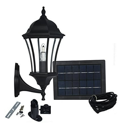 Kendal Large Outdoor Solar Powered 1 3w Led 6600ma Battery 5w Kendal Large Outdoor Solar Powered 1 3w Led 6600ma Battery 5w Panels Wall Light Lamp Sl 7407 Com