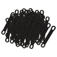 thumbnail image 2 of 50Pieces Prácticas tiras de agarre de silicona antideslizantes para colgar - Negro l Sunnimix Puños de suspensión antideslizantes, 2 of 7