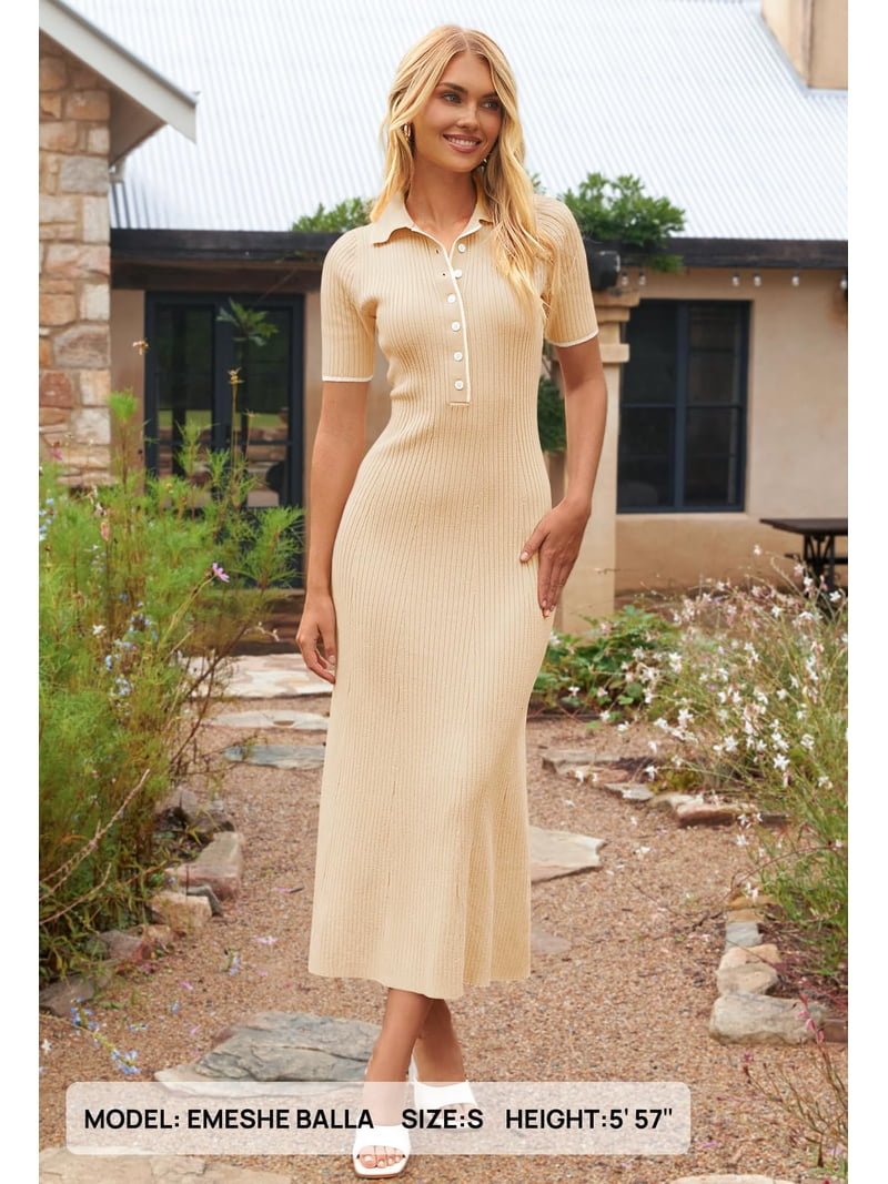 apricot knitted dress ANDREEVA - Vanilla Apricot Knit Dress With Feathers
