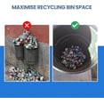 thumbnail image 2 of Can Crusher Heavy Duty Soda Beer Cans Tin Presser Wall Mounted Recycling Tool And Bottle Opener Crush 500ml 16 Oz Plastic And Aluminium Can Crusher Ho, 2 of 5