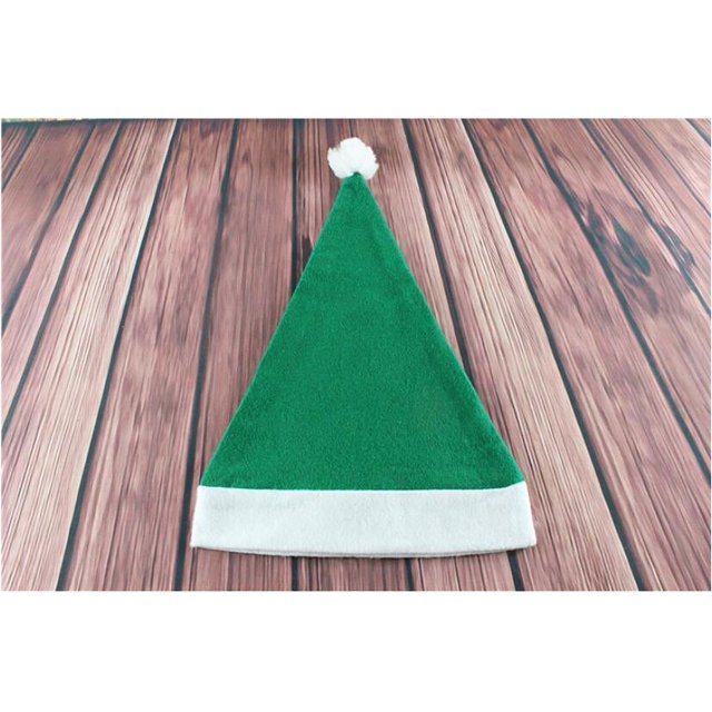 TECHOME, nuevo estilo, decoraciones navideñas, sombrero de Navidad para adultos, vestido de Navidad, sombrero azul verde, gorro no tejido, sombrero de invierno, gorros cálidos