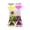 Yellow Pink, variant on Dserhfy Double Heart Liquid Motion Bubble Drip Oil Hourglass Timer Clock Kids Toy Gift