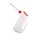 thumbnail image 1 of koolsoo Oil Measuring Container Oil Pot Container with Lid Measuring Sturdy Oil Pot Leakproof with Long Spout Oil Jug for Motorcycle 1.2L, 1 of 8