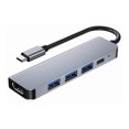 thumbnail image 2 of 5 En 1 Usb Hub Adaptador Pd 3.0 Tipo C Hdmi 4k 5gbps esquí esquí Gafas de esquí, 2 of 5