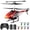Red, variant on Wefone Remote Control Helicopter for Kids with Altitude Hold, 7 LED Light Modes, 2 Batteries, Red