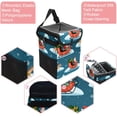 thumbnail image 2 of Christmas sled Foldable Car Trash Can with Lid, Leak-Proof Mini Trash Can, Hanging Storage Bag for Car, 2 of 6