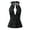 D605/Black, variant on Afdoent Tank Tops For Women Tie Backless Crop Top Slim Fit Polka Dot Sleeveless Tank For Summer Camisole Comfortable Beach Travel