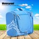 thumbnail image 5 of Bolsa de almacenamiento portátil para viajes al aire libre, fiambrera abierta doble, contenedor de comestibles para cosméticos (azul), 5 of 8