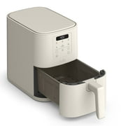 bella 4 Qt Slim Digital Air Fryer with EverGood™ Ceramic Nonstick Coating, 6 Preset Cooking Options, Oatmilk