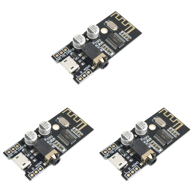 3uds. Módulo de audio MH-MX8 Compatible con Bluetooth 4.2 Altavoz de reajuste DIY (M28)