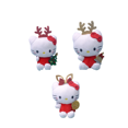 thumbnail image 3 of 10 cm caramelo de Navidad Hi Kitty juguete de peluche llavero cinta Halo Kitty muñeco de peluche corazón Kt juguetes de peluche de gato My Kitty muñeco de peluche, 3 of 4