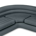 thumbnail image 4 of Intex Corner Sofa L-Shaped Inflatable Lounge Couch w/ Cupholders, (2 Pack), 4 of 6