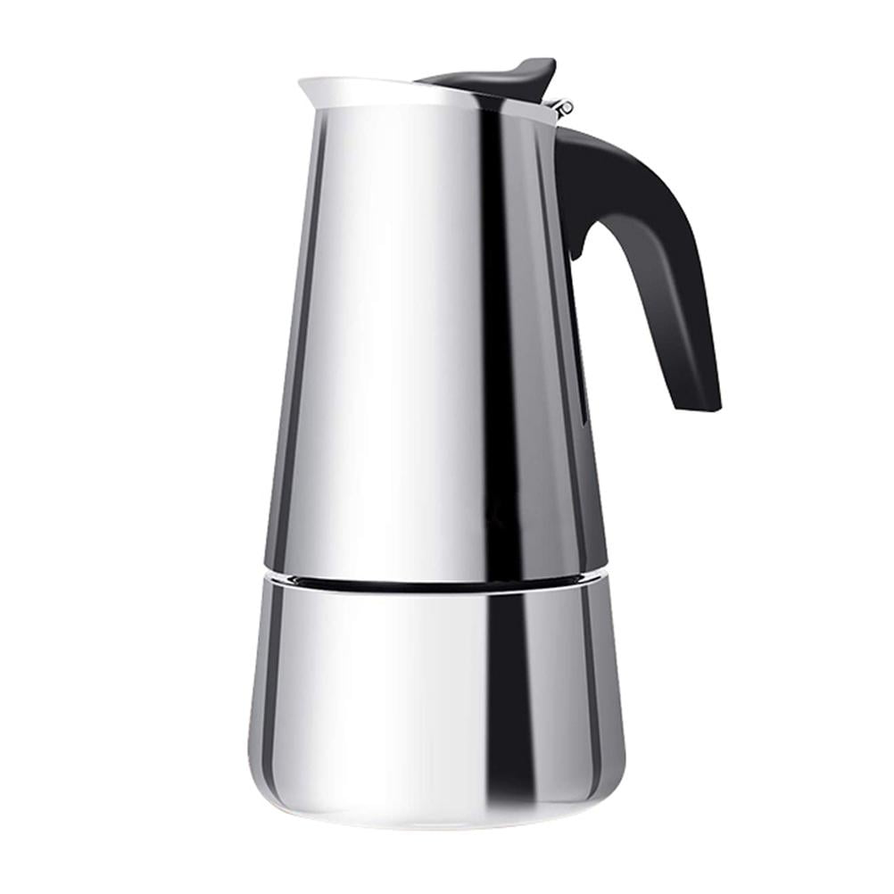 Stovetop Coffee Maker Durable, Easy to Use, Powerful Coffee Maker That Serves 2 Cups Quickly and easily. Coffee Pot for, Size: 17.4cmx8.8cm, Green