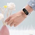 thumbnail image 4 of Relojes inteligentes, pantalla a color de 0,96 pulgadas, reloj deportivo, monitoreo del sueño, pulsera deportiva multifuncional para fitness para Android, para Ios-blanco, 4 of 6