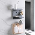 thumbnail image 4 of Self-Adhesive Wall Mounted Household Storage Board Organizer Shelf Support Rack, 4 of 8