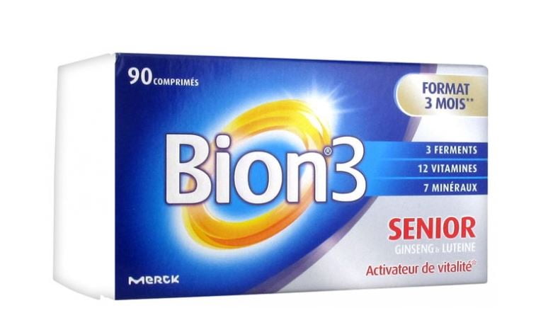 bion 3 senior 90 comprimés promo