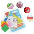 thumbnail image 2 of 6 Sheets Sticky Mosaics Handmade Creative Mosaic Art Kit Mosaic Sticker for Kids, 2 of 9
