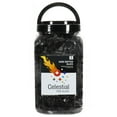 thumbnail image 2 of Celestial Fire Glass 0.50" Black Reflective Fire Glass, 10 lb, 2 of 5
