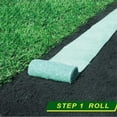 thumbnail image 3 of 5x Parches biodegradables para perros de patio trasero con manta para plantas de césped 20x300cm Sunnimix Rollo de semillas de hierba biodegradable, 3 of 6