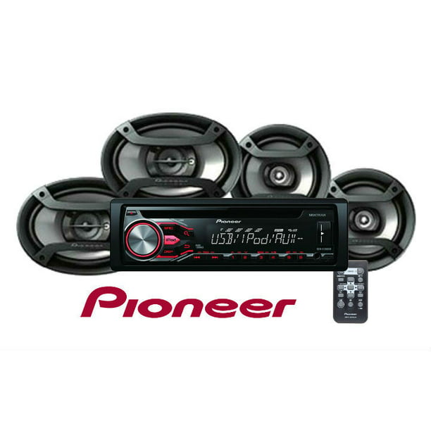 Pioneer Complete Car Audio Package, DXTX2669UI, 200W Stereo with Two 6