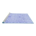 thumbnail image 2 of Ahgly Company Machine Washable Indoor Rectangle Oriental Blue Traditional Area Rugs, 2' x 3', 2 of 4