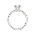 thumbnail image 2 of Divine Jewel 1.8 Ct Lab Created Diamond Ring - Elegant Cushion Cut Design in 14K White Gold Plated - Perfect for Engagement, Weddings, Anniversaries - Prong Set - Gift for Women - Stunning Jewelry, 2 of 4