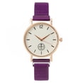 thumbnail image 2 of Yungyresw Fashion Watch For Women Minialist Bracelet Band Round Dial Casual Wristwatch Travel Business Stylish Watch Purple, 2 of 3