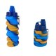 thumbnail image 2 of Botella de Silicona de Silicona Botellas de Viaje Plegable Botella de Agua Deportiva 500ml, 2 of 7