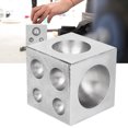 thumbnail image 4 of Dapping Block, Jewelry Processing Wear Resistant Metal Forming Doming Block  For Metal Making For Jewelry Store For Jeweler For Home 25 X 25mm / 1 X 1in,50 X 50mm / 2 X 2in,60 X, 4 of 8