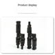 thumbnail image 5 of Conector Solar Fotovoltaico, Conector en Serie Paralelo de Vías Tipo T, Módulo de Panel Solar, Enchufe Impermeable, 5 of 5
