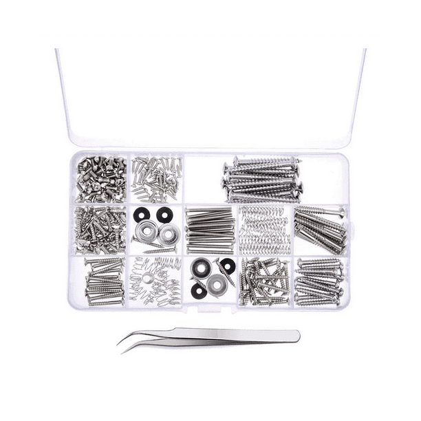 Qtmnekly Guitar Repair Screws 9Piece Set Guitar Accessories Strap