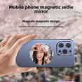 thumbnail image 3 of Espejo para selfies trasero de teléfono móvil de aleación de aluminio con absorción magnética, espejo convexo auxiliar para cámara HD, 3 of 6