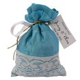 thumbnail image 1 of 20 Satin and Net Drawstring Gift Pouch Small Favor Bags Wedding Party Rustic With Personalized Paper Tags, 1 of 1