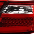 thumbnail image 5 of AKKON - For Red Clear 07-09 Toyota Camry LED Tail Lights Brake Lamp Replacement Driver And Passenger Side 4pcs, 5 of 7