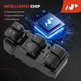 thumbnail image 6 of A-Premium Master Power Window Switch Compatible with Honda CR-V CRV 2010 2011 2012 2013, Front Left Driver Side, 6 of 6