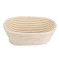 thumbnail image 2 of Cesta de fermentación, cesta de fermentación de pan de caña natural sin blanquear hecha a mano, cesta Banneton creada con maestría, 2 of 9