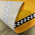 thumbnail image 5 of Ambesonne Modern Place Mats Set of 4, Yellow Cab Artdeco, Standard Size, Orange White and Black, 5 of 6