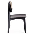 thumbnail image 7 of Manhattan Comfort Versailles 16.5" Wood Dining Chair in Black (Set of 4), 7 of 7