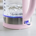 thumbnail image 4 of GreenLife Qwik & EZ Glass Kettle | Pink, 4 of 7