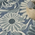thumbnail image 3 of Nourison Home Outdoor Aloha Area Rug in Blue Color, 3 of 9