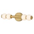 thumbnail image 6 of Hinkley Lighting 57392LCB Trigo 2 Light 24" Wide Led Vanity Light - Brass, 6 of 7