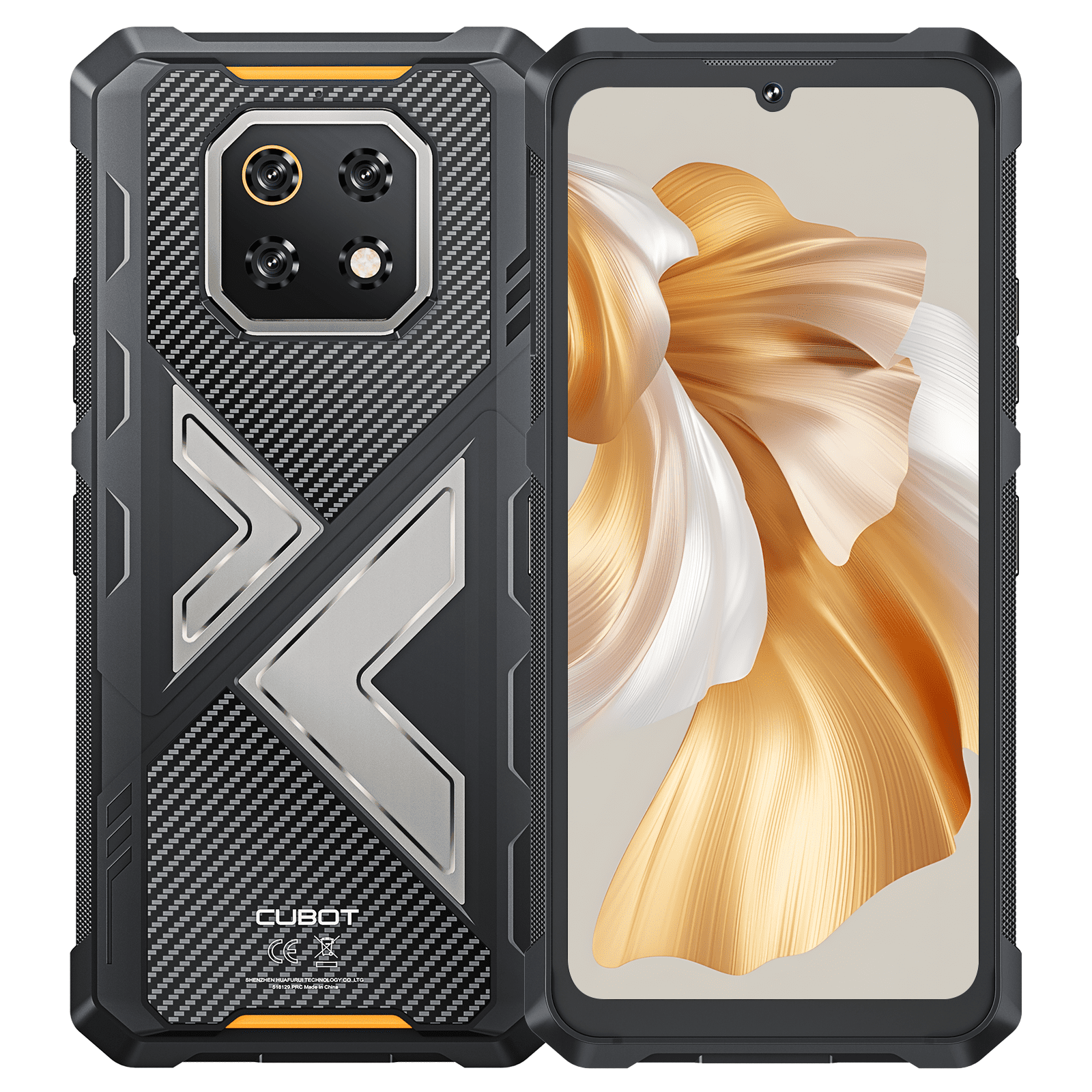 Cubot Rugged Smartphone Android 15 King Kong ES 3, 10200mAh Battery, Up to 16GB 256GB, 6.745" Screen-Black