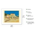 thumbnail image 2 of The Yellow House (The Street) - From an Original Color Painting by Vincent Van Gogh c.1888 - Bamboo Fine Art 290gsm Paper (Unframed) 17x22in, 2 of 4