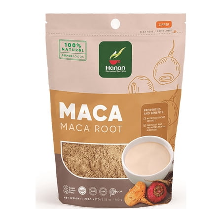 Maca Peru FitLight Root Powder Tri-Color Black Red Yellow 3.5oz/100g. Rich in Vitamins/Minerals to Naturally Boost Energy and Hormonal Balance for Men/Women; Superfood Breakfast/Smoothies, Gluten-Free