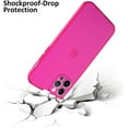 thumbnail image 2 of for iPhone 12 Pro Case Hot Pink Soft TPU Bumper Anti-Drop Anti-Scratch Shock Absorption Protective Wireless Slim Cover Compatible with iPhone 12 Pro 6.1 Inch for Women Girls, 2 of 6